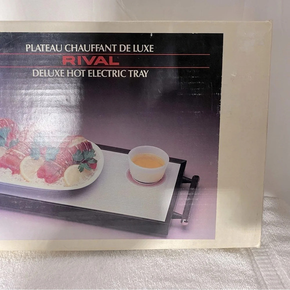 Vintage Rival Deluxe Hot Electric Tray - Picture 4 of 16